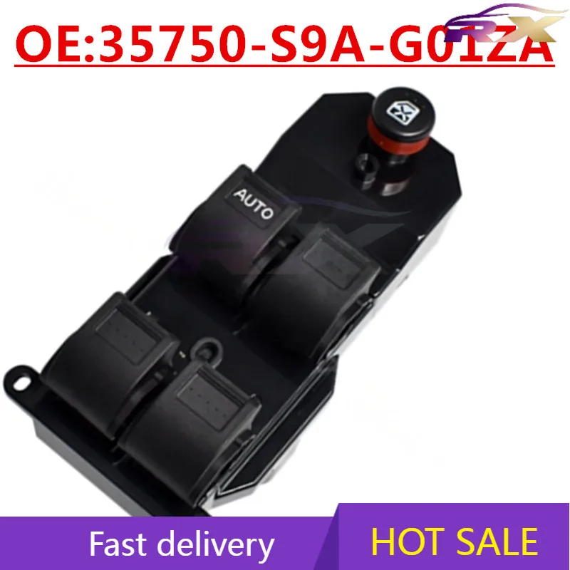

OEM:35750-S9A-G01ZA Suitable for Honda Civic CRV glass lifter switch power window switch