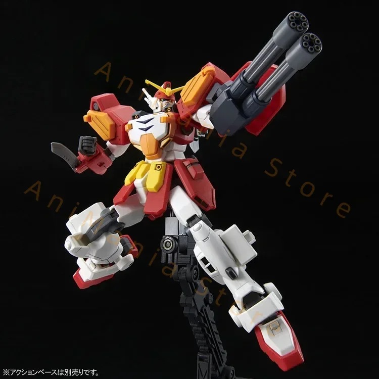 Gundam Bandai อะนิเมะรุ่น HG 1/144 HEAVYARMS CUSTOM Action Figure PB จํากัดของเล่นของขวัญ Original Product