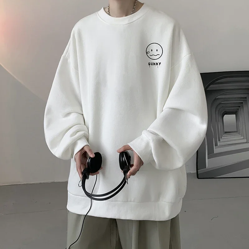 Men's Oversized Hoodie Off White Autumn Hoodies Oversize for Men Fashion Print 5XL Man Casual Wear Hoody Male Sweatshirt