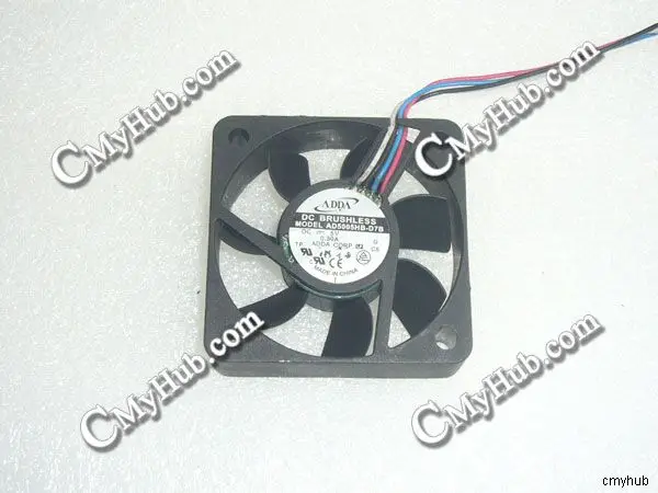 For ADDA AD5005HB-D7B DC5V 0.30A 5015 5CM 50MM 50X50X15MM 4pin Cooling Fan AD5005HB-D7B AD5005HB D7B