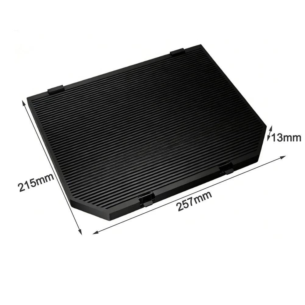 2PCS 257x215x13mm Range Hood Filter Activated Carbon Filter CB506 CBCF004 49036641 For Most Brand Range Hood Home Kitchen Tools