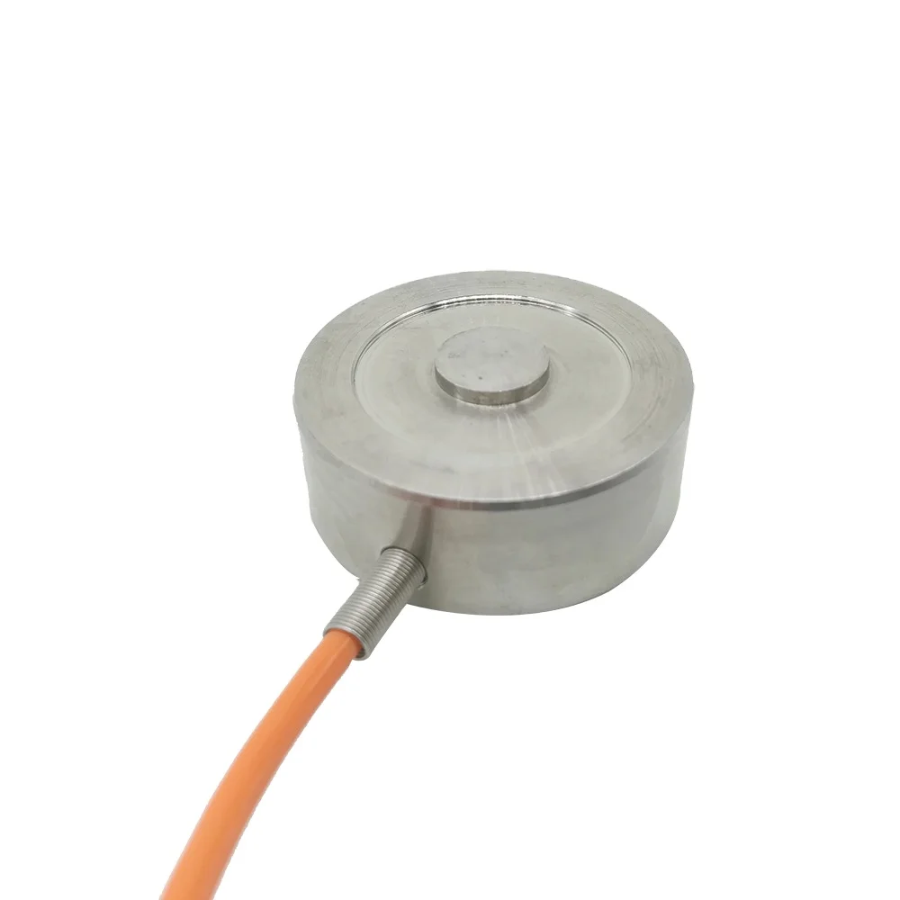 

Small Round Size Compression Load Cell 2000kg 2 Ton DYHW-116