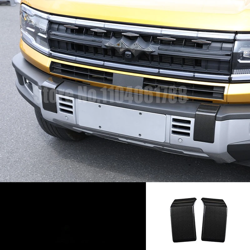 Voor BYD Leopard 5 2025 2026 Carbon Fiber Overlay Cover Exterieur Decoratie Bescherming Sticker Externe Accessoires