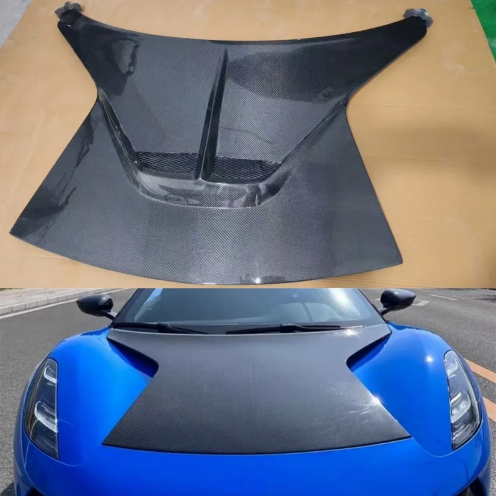 

Engine Hood For Lotus Emira Modified Carbon Fiber Engine Cover Light Weight Bonnet Surround