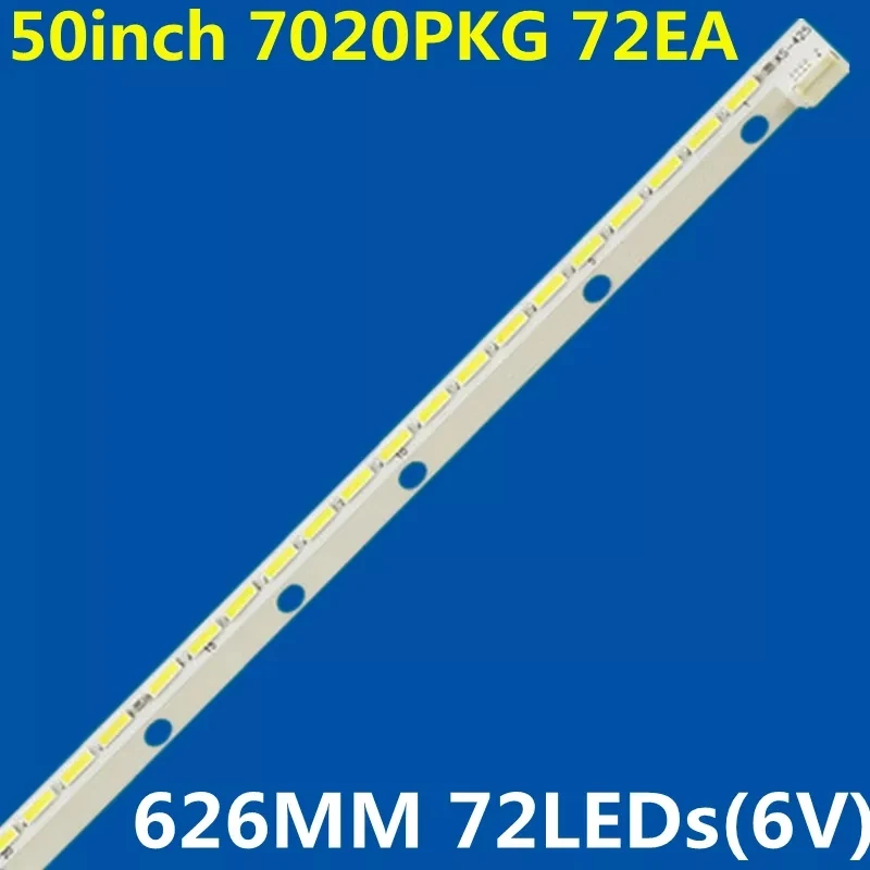 10PCS LED Strip 50inch 7020PKG 72EA LUX0150003 For LC-50LE760E LC-50LE762E 50PF8575 50PF7175 50FA8200 50FX7445F 50FX650F