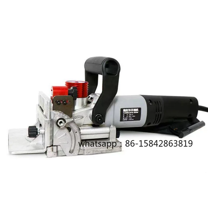 Multi Functional 220V Punch Tenoning Equipment Hand Pulled Invisible Slotting Machine With Premium All Copper Motor Design