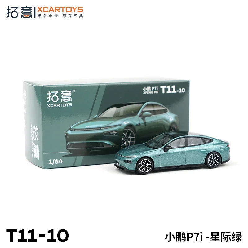 

XCARTOYS 1/64 XCARTOYS P7i-Модель автомобиля Star Green из сплава, детская коллекция декоративных игрушек, праздничные подарки для детей.