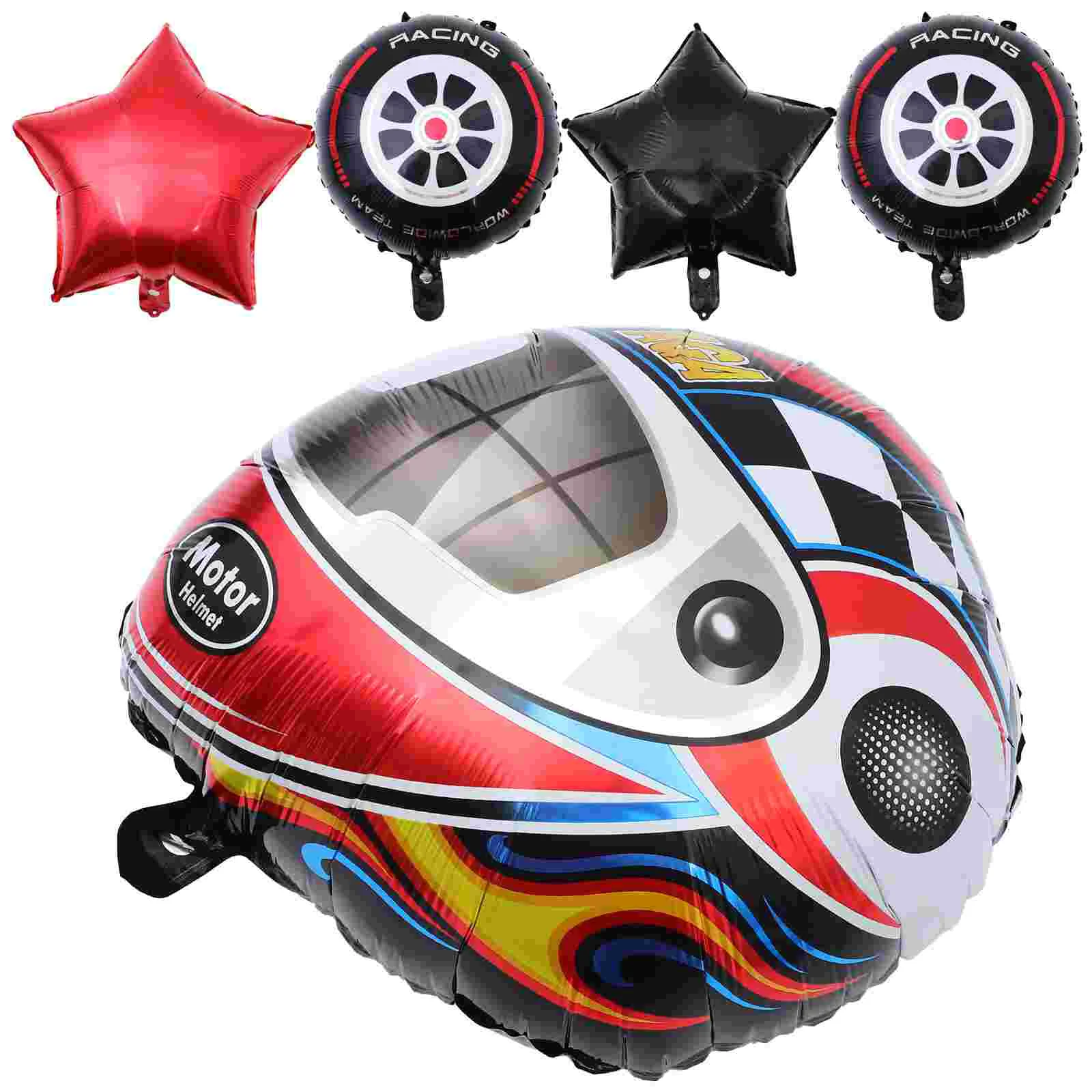 

Party Decorations Happy Birthday Balloon Wedding Balloons Race Car Theme Supplies