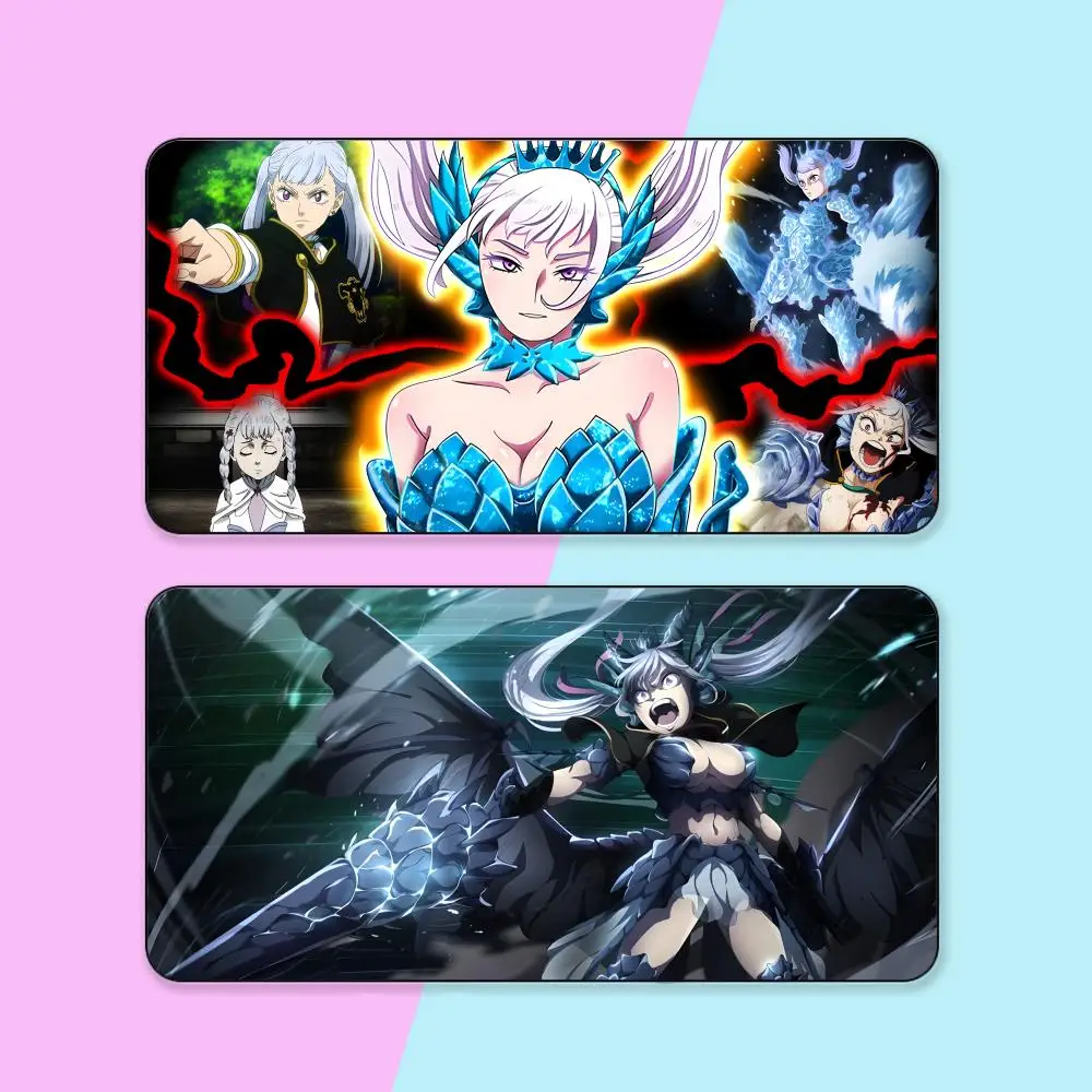 

Black Clover Noelle Silva Mouse Pad Rubber Computer Laptop Official Game Super Colored Print Aesthetic Pretty Popular Luxury Mat