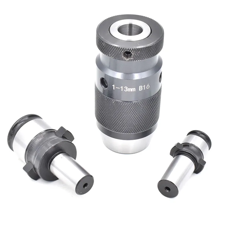 Imagem -04 - Mandril de Perfuração Auto-apertante Keyless Manga Adaptadora Mandril Rápido Máquinas-ferramentas de Perfuração B12 B18 Gt12 B16 Gt24 Tc820