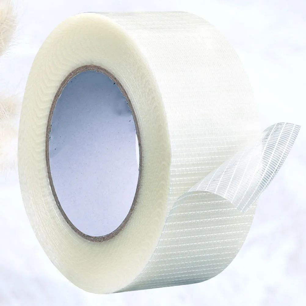 Glass Cloth 2500X5Cm Strong Adhesive Waterproof High Wear Resistance For Industrial Electronics Home Appliances Mesh Tape Single view 3