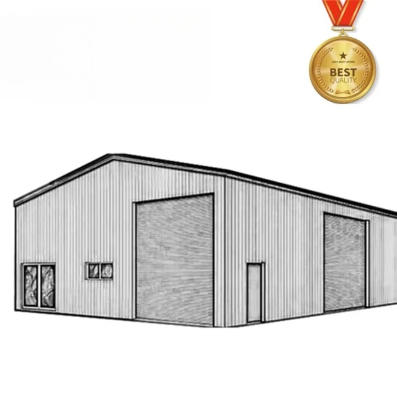 Modern Prefabricated Steel Structure Metal Building Warehouse Workshop Building
