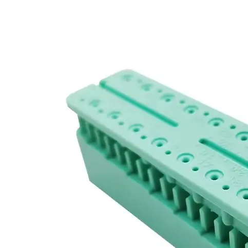 

1Pc Green/blue Dental Plastic Mini Endo Measuring Endodontic Block Files Autoclavable Dentist Instrument Ruler Equipment