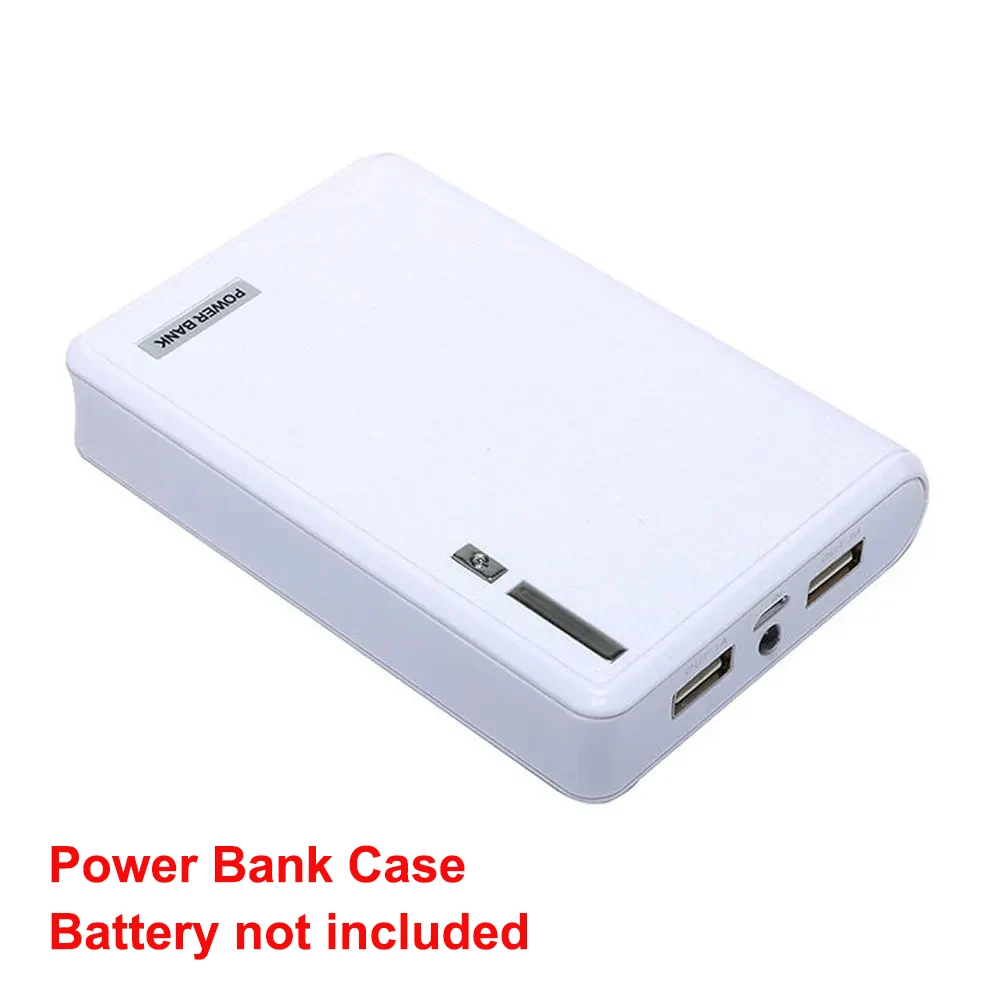 18650 Power Bank DIY Kit Storage Case Box without battery 4-section Solderless Mobile Power Kit with LED Power Indicators