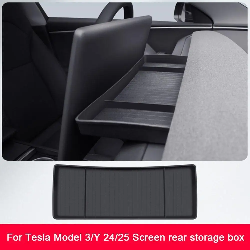 

for Tesla New Launch 2025 Highland 2024 Rear Screen Storage box Dashboard bracket Tissue Box Tray ETC Panel