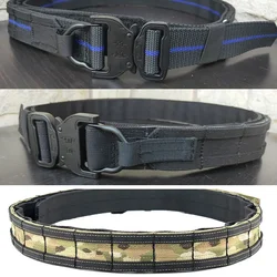 Tactical Belt Airsoft Molle Battle Belt Men Outdoor Shooting CS Training Hunting Multicam 1.5 Inch Fighter Belt