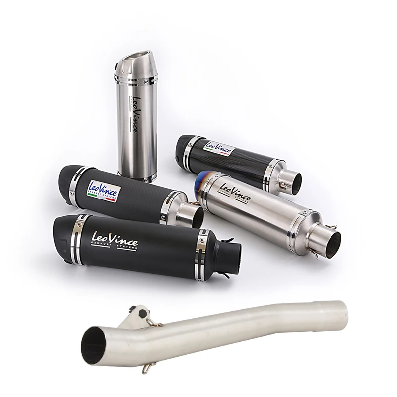 

51mm Motorcycle Stainless Steel Exhaust Muffler Pipe Escape Moto With DB Killer For SUZUKI Bandit 600 1250 GSF600 1995-2006