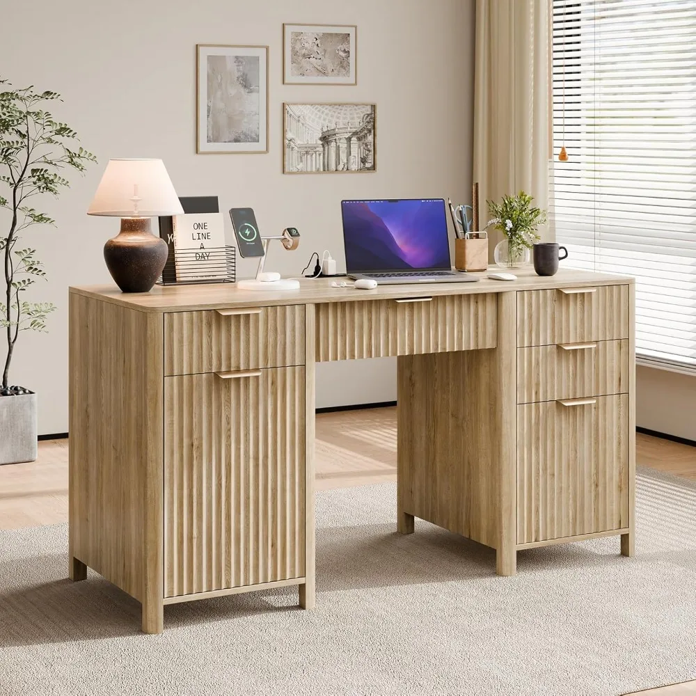 58 Fluted Home Offi…