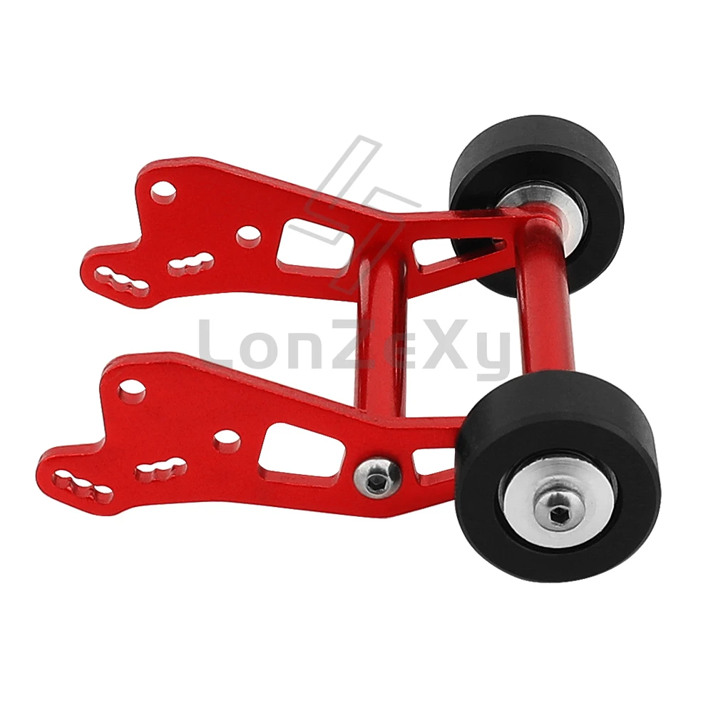 1pc Metal Adjustable Wheelie Bar Anti Roll Wheel for 1/18 Losi Mini LMT 4WD Solid Axle RC Monster Truck Upgrade Parts