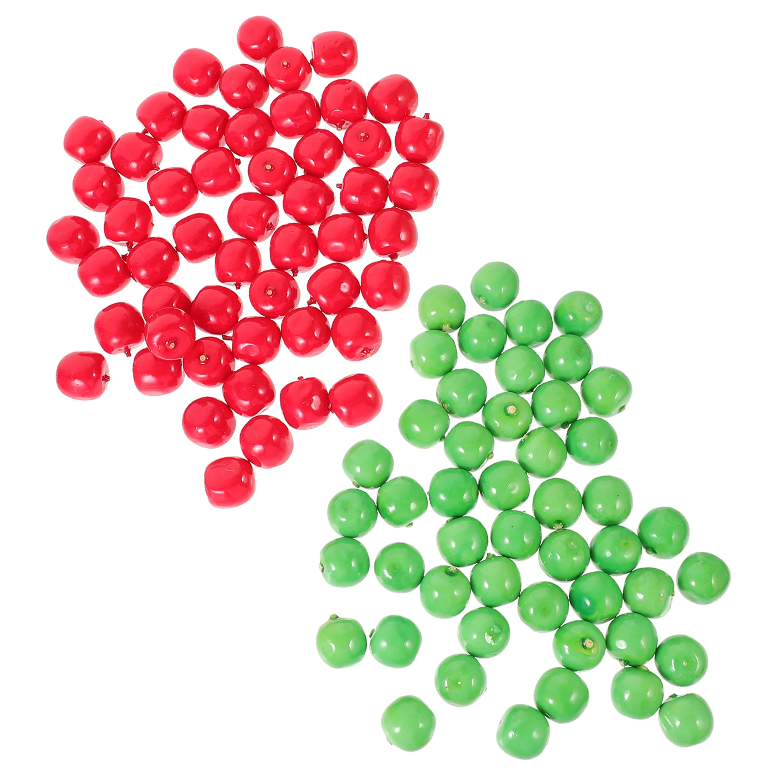 

100Pcs Simulation Mini Fake Fruit Decoration Props Realistic Display Ornaments Vivid Small Photo Supply