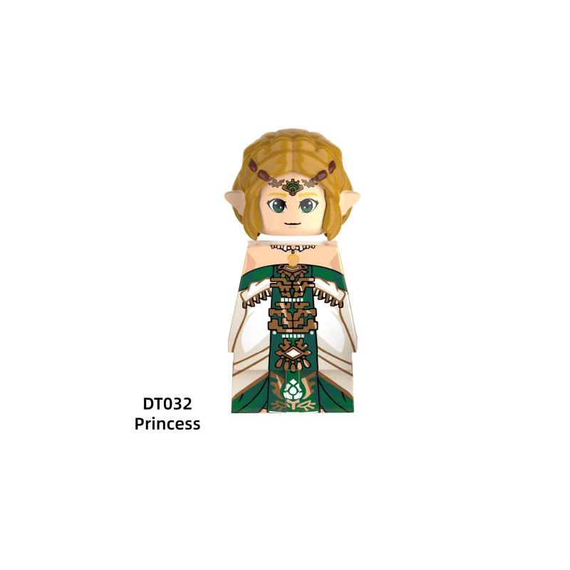 DT8906 Princess Cartoon Anime Series ZEL LIN Bricks Action Figure Model Bricks DIY Assembly Toys Building Blocks Model Gifts image 2