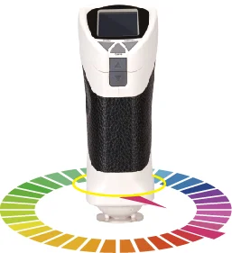 Colorimetro CS-260 per plastica, stampa, tessuti