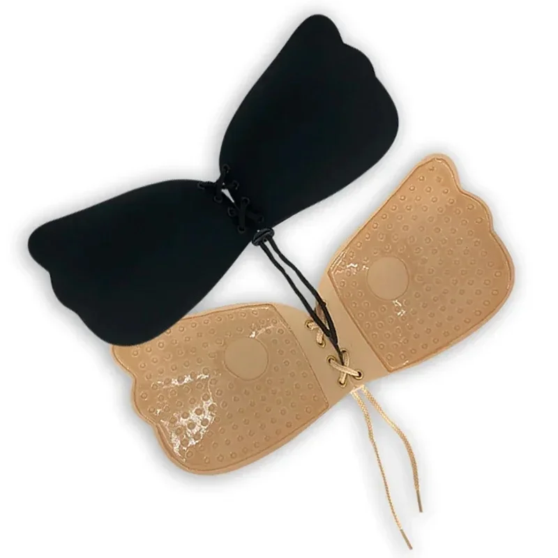 Invisible Strapless Adhesive Stick Bra Strapless Push Up Bras Women Sexy Backless Lingerie Seamless Silicone Bralette Underwear