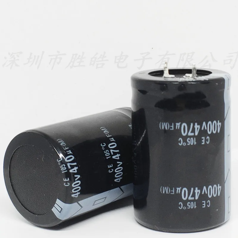 

(2PCS--20PCS) 400V470UF High Quality Electrolytic Capacitor Volume：30x50MM Hard Feet