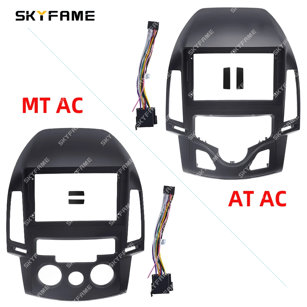 

SKYFAME Car Frame Fascia Adapter Android Radio Dash Fitting Panel Kit For Hyundai i30