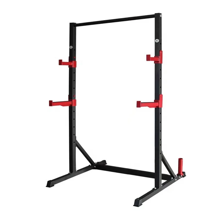 Wholesale Chin-up Barbell Bench Press Half Cage Squat Rack With Pull up Barpromote sales