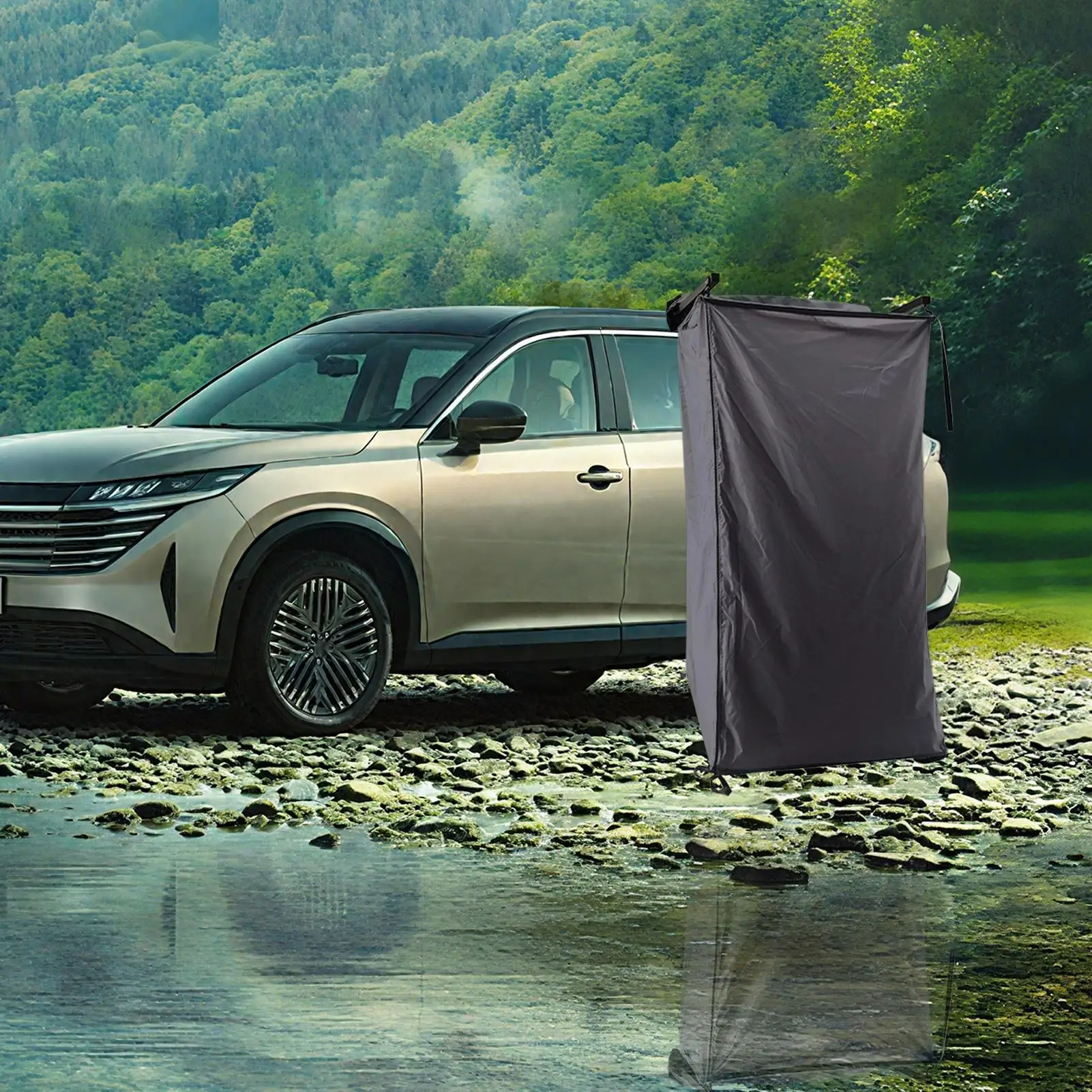 Shower Tent Portable Waterproof Shower Awning Camping Privacy Shelters for Road Changing Restroom Outhouse Pool Hiking Backyard