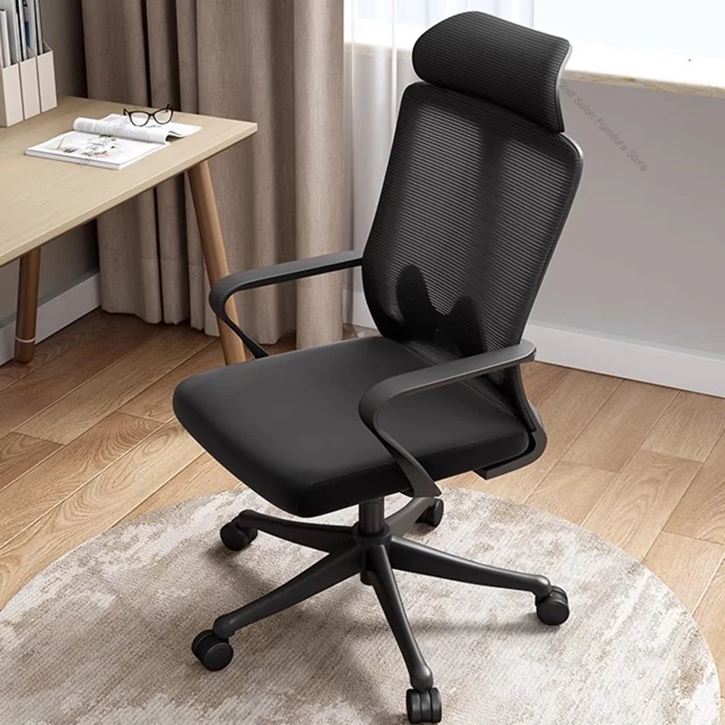 Nordic Ergonomic Office Chair Meeting Clerk Handrail Swivel Office Chairs Adjust Comfort Office Furniture Sillas De Oficina FYOC