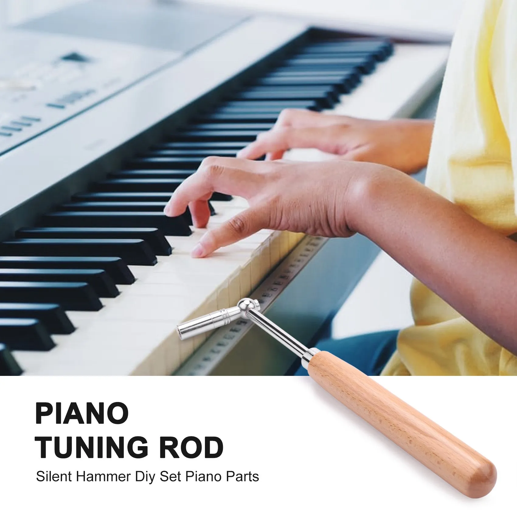 رافعة وحزمة ضبط البيانو الاحترافية ، مجموعة أدوات ضبط العناب ، مطرقة كتم الصوت ، مجموعة ديي ، جزء البيانو