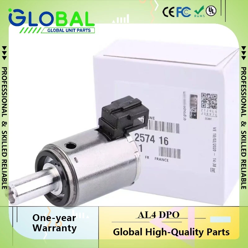 

AL4 DPO Original New Solenoid Valve Gearboxes Electrovalve 257410 9653760480 Suit For Peugeot 206 207 306 307 406 407 806 807