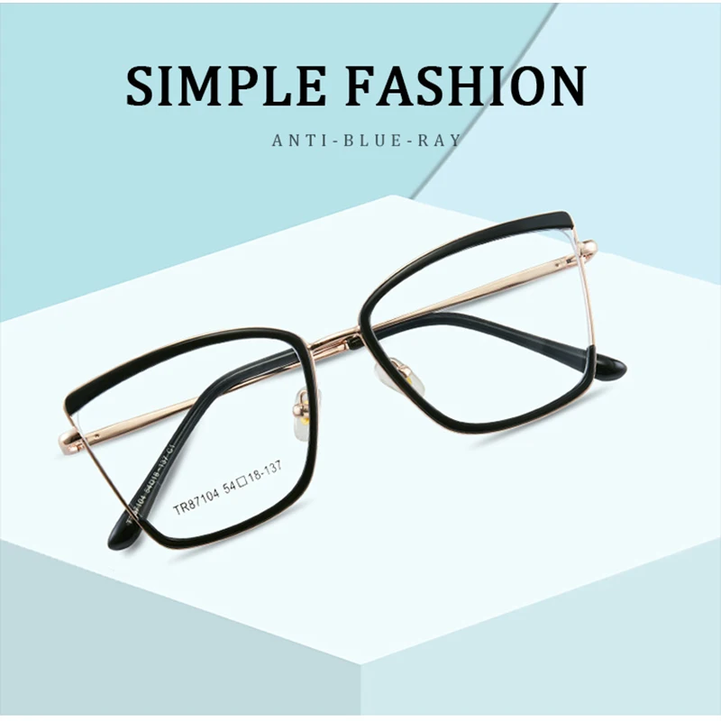 JMISUS High-quality Metal Cat Eye Prescription Glasses Custom Woman Butterfly Optical Eyeglasses Myopia Photochromic Sunglasses - Image 6