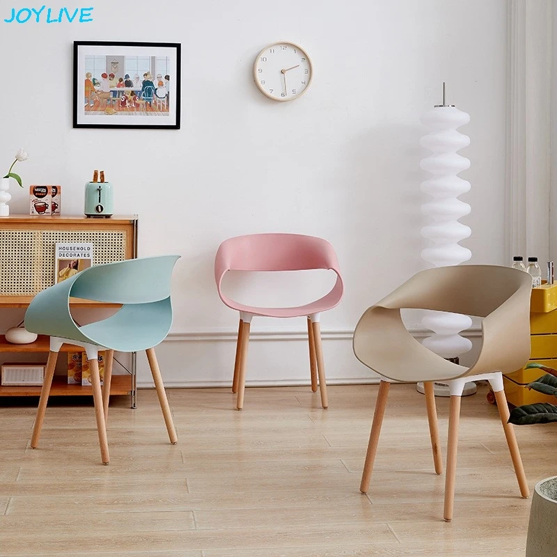 

Joylive Dining Chair Desk Chair for Restaurant Dining Chair Bedroom Wooden Leisure Chair