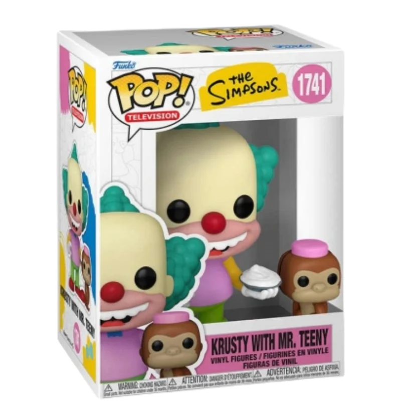 

The Simpsons Krusty With Mr. Teeny Lisa With Snowball Ii Action Anime Figure Funko Pop Collectibles Toy Doll Global Limited Gift