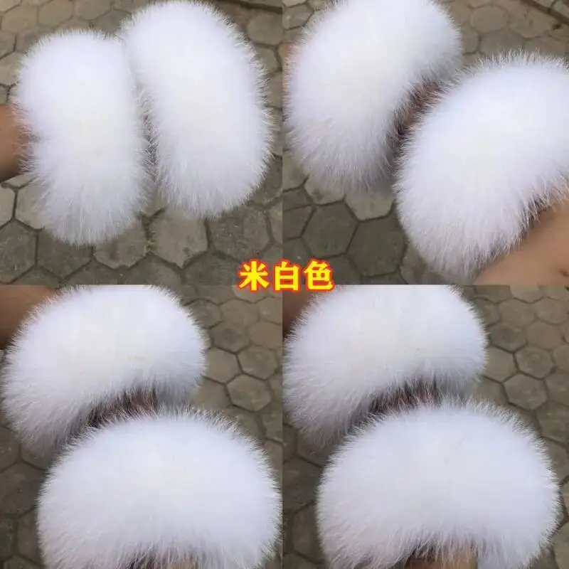 진짜 여우털 커프스 여성용 털 팔찌 슬리브 겨울용 따뜻한 털 커프스 여성용 진짜 여우털 팔 커프스