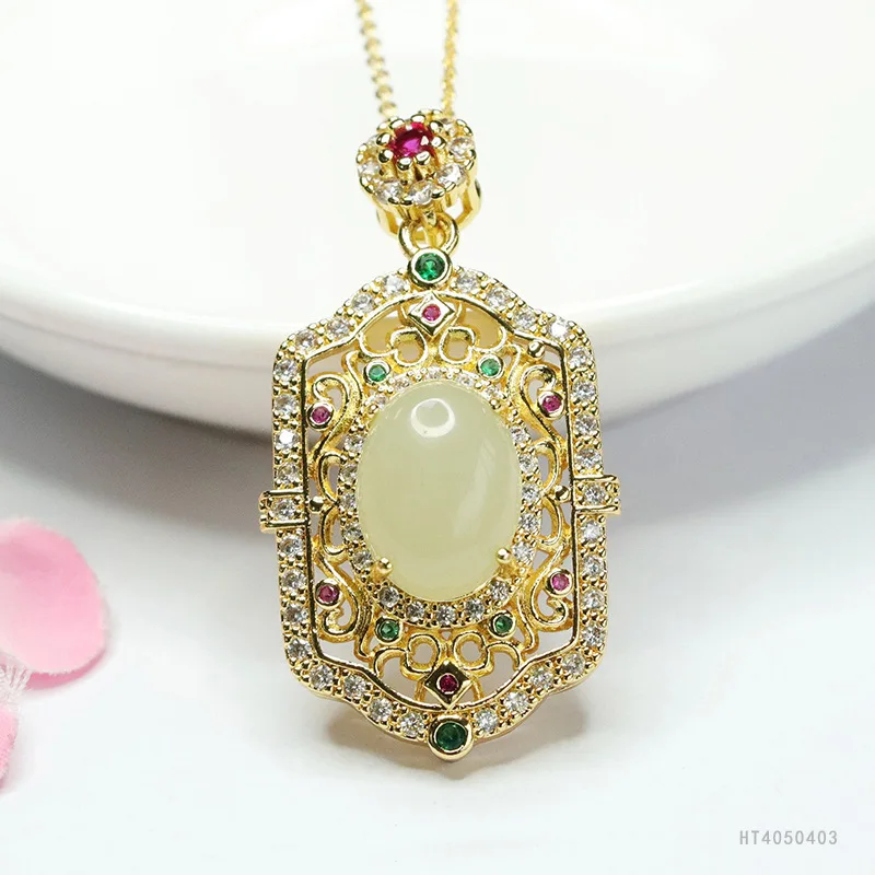 

Натуральный Аква Хотанский Нефрит Подвеска Водоподобный Камень HT4050403