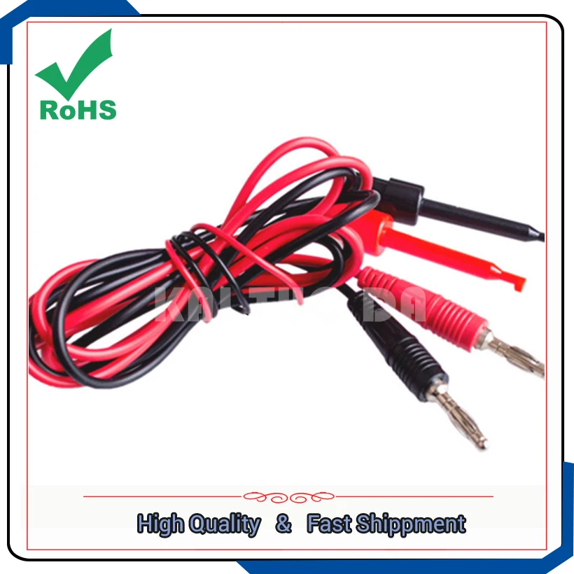 Injection molding 4mm banana plug line to test hook line test hook connection line 2 price