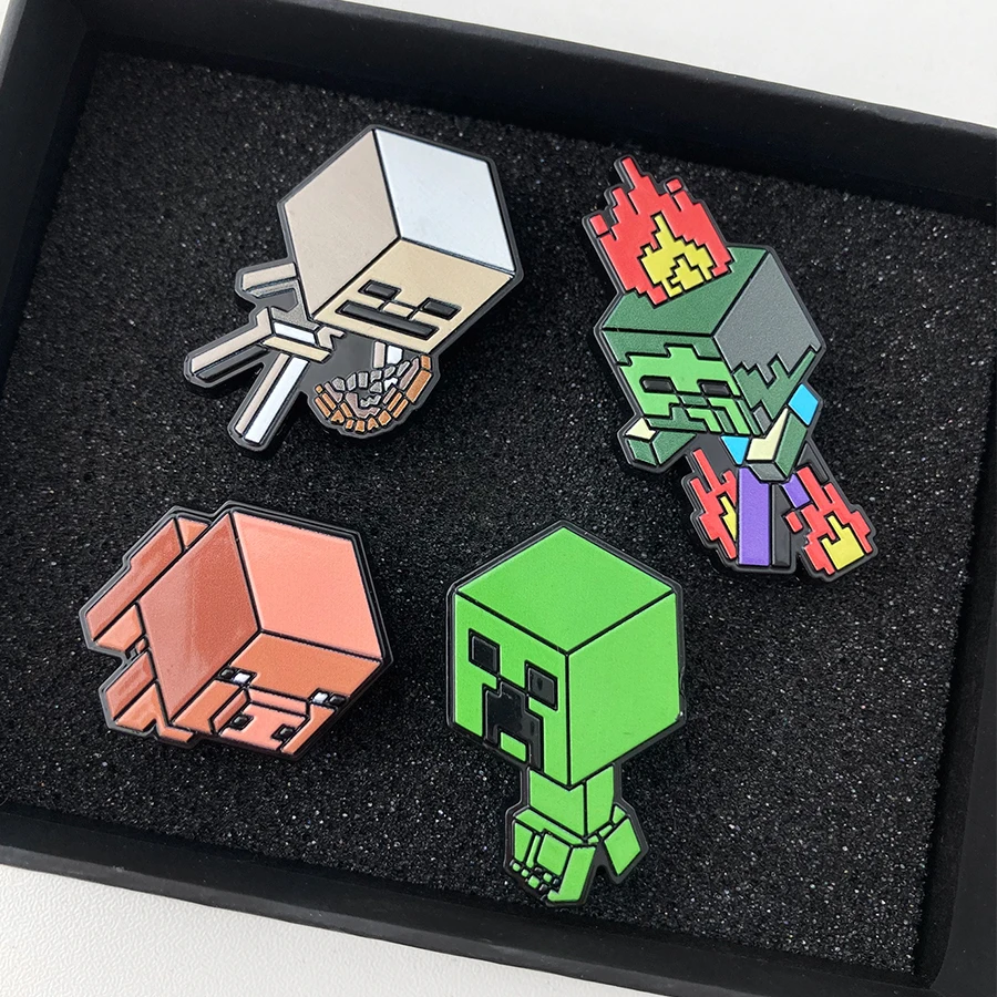 10pcs Hot Game 3D My Detachable Shoe Charms Suitable For Crocs Clogs Shoe Decorations Party Gift Idea