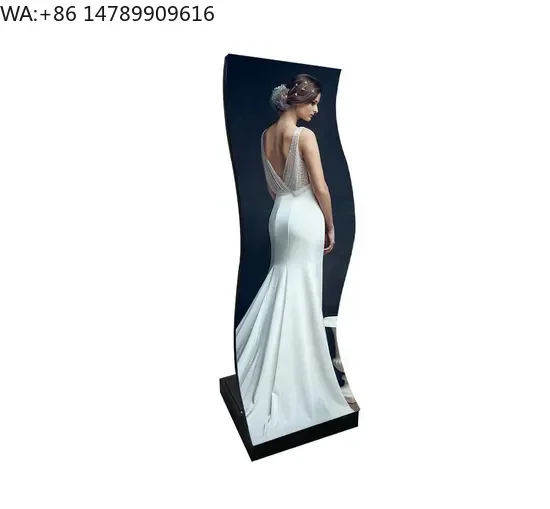 Custom Weatherproof Outdoor LED DisplayHigh Quality Exhibition Inside Soft Full Color Screen Display