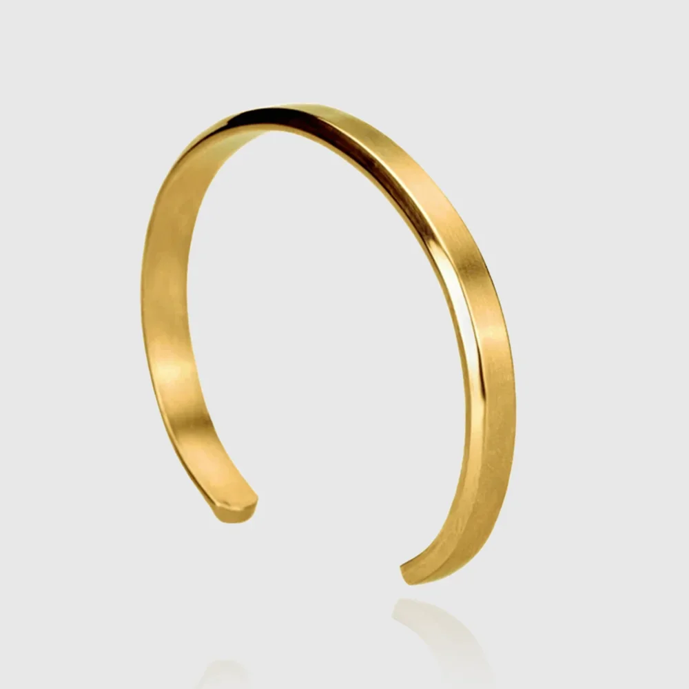 

Stainless Steel Bracelet Cuff Bracelets Bangles Men Bracelets Gold Color Bangles Geometric Simple Designs Jewelry Dropshipping