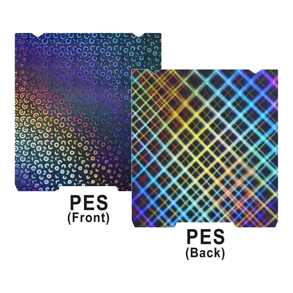 Double Sided Build Plate 224x242mm Smooth PEO Texture PEI Surface Flexible Sheet Removable Platform Spring Steel Plate Print Bed