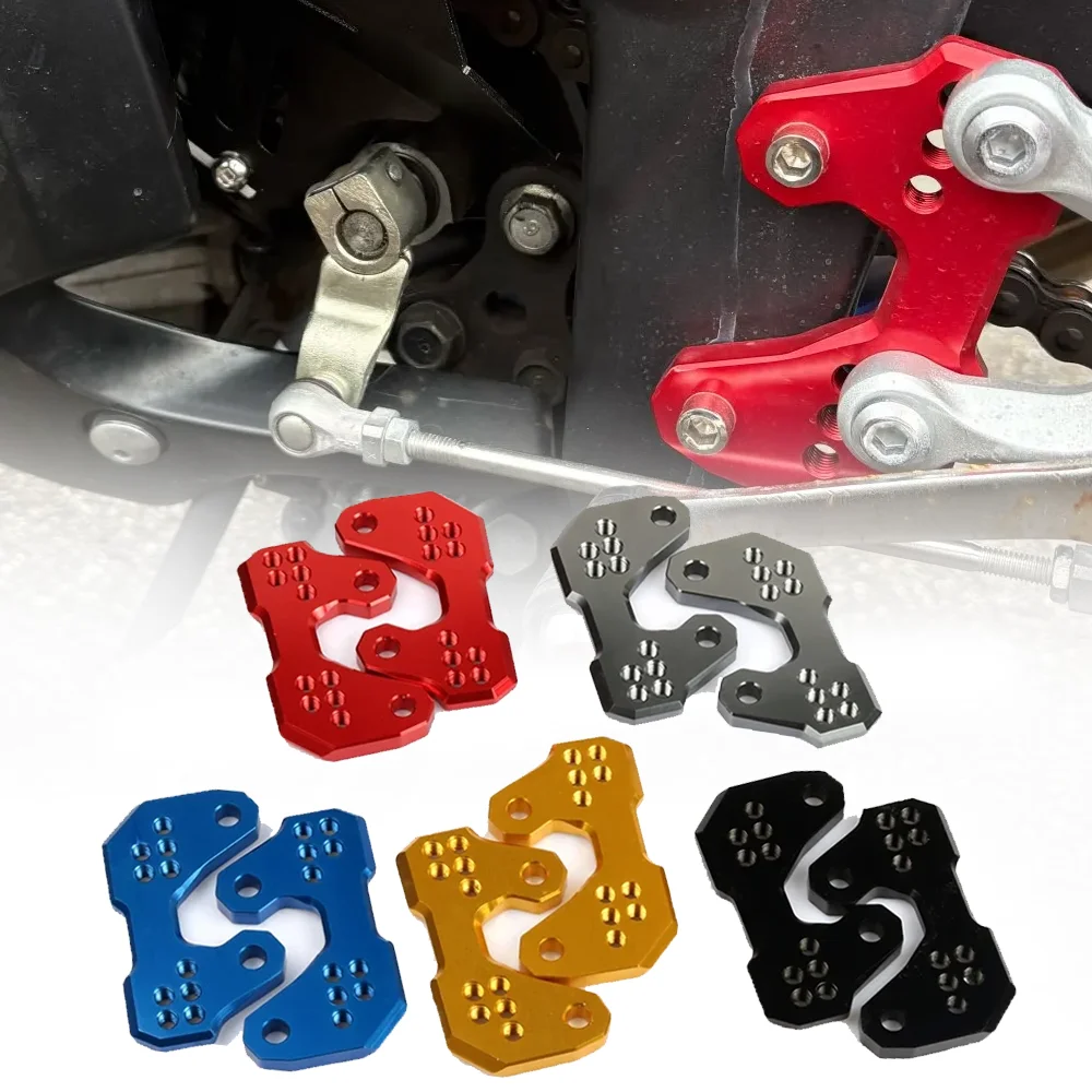

Motorcycle Adjustable Base Foot Pegs Rear Foot Peg Mount Bracket Parts For YAMAHA YZF R3 R25 MT25 MT 25 03 MT03