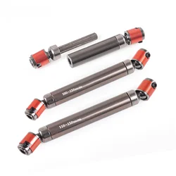 1Pcs Internal Spline Metal Drive Shaft for 1/10 RC Rock Crawler Axial SCX10 90046 Wraith RGT EX86100 TRX4 TRX6 Redcat GEN8 TF2