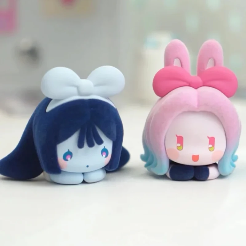 

Серия Alien Stage Lying Rabbit: Флокированная коллекционная фигурка в закрытой упаковке, модная игрушка, аниме-атрибутика, настольное украшение, подарок для фанатов аниме