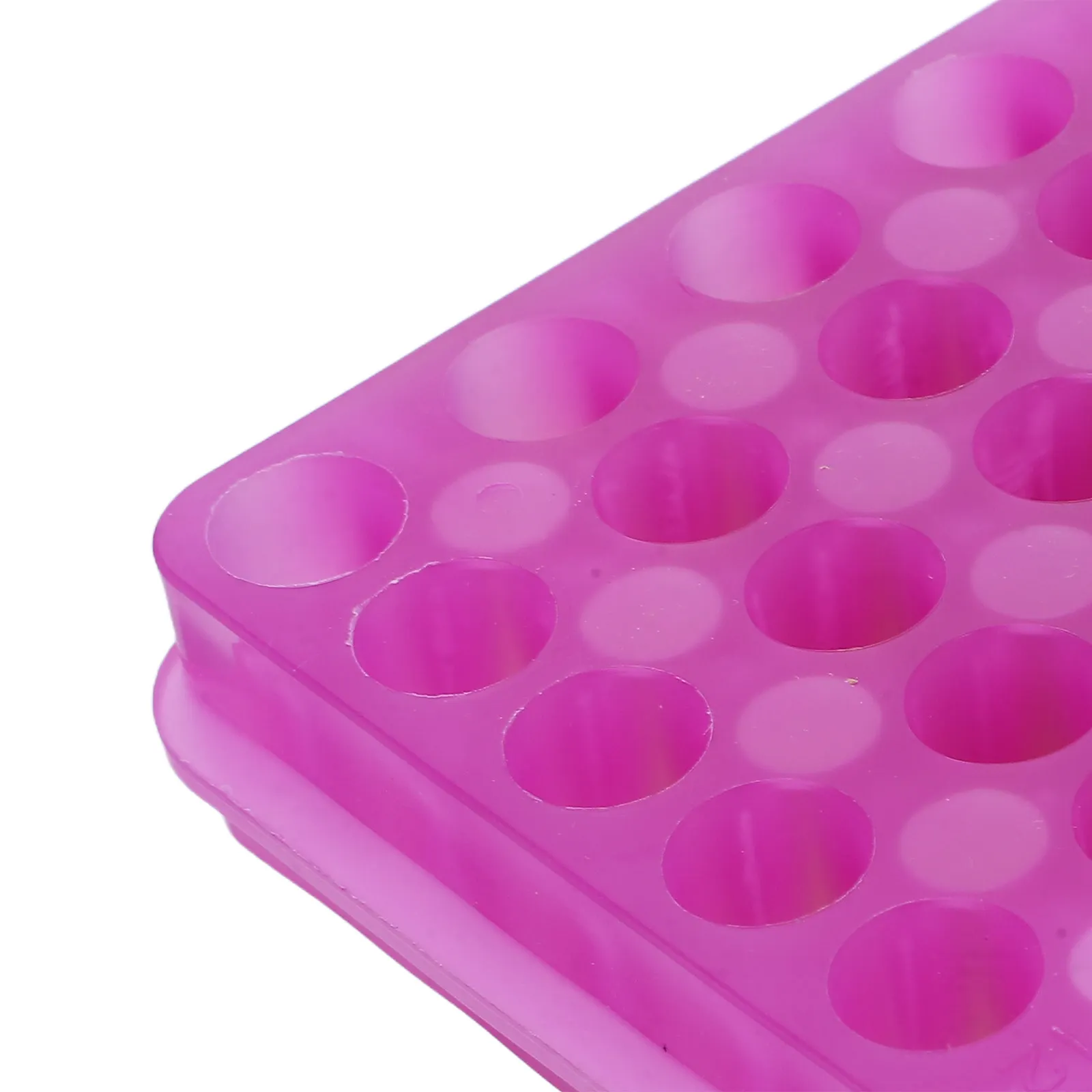 5Pcs 60-Hole Lab Tube Rack Centrifuge Tube Holder Made of Premium Plastic for 0.5ml 1.5ml Tubes Scientific Experiment Accessory