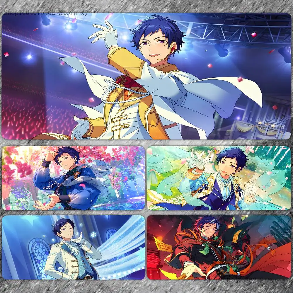 

1pc Music Game Fushimi Yuzuru Mousepad Non-slip Suitable For Office Computers Laptops E-sports Game Desk Mats XXL Keyboard