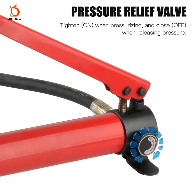 SYK-15 Manual Hydraulic Tools 15T Hydraulic Hole Opener For Integral Round Hole Opening Metal Plates